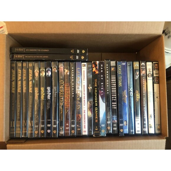Fantasy Science Fiction DVD Collection Box Lot27 Movies Star Wars The Hobbit